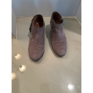Vionic Serena Orthotic Booties Tan Suede Size 8.5‎